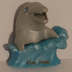 ADORABLE Sea Life Clay Critters Fridge Magnet Kona Hawaii DOLPHIN 3D Magnet